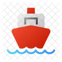 Ship Cruise Boat Icon