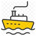 Ship Boat Ocean Icon