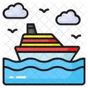 Yacht Ship Boat Icon