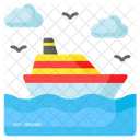 Yacht Ship Boat Icon