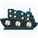 Ship Transport Cruise Icon