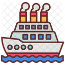 Ship Transport Ferry Icon