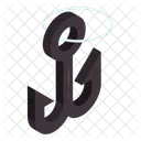 Ship Anchor Ship Moor Harbor Icon