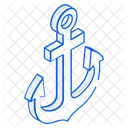 Boat Stopper Ship Anchor Nautical Tool Icon