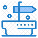Ship Board Ship Signpost Icon