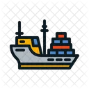Ship Container Container Ship Icon
