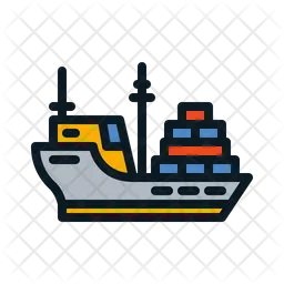 Ship Container  Icon