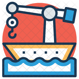 Ship Crane Icon