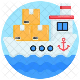 Ship Delivery  Icon