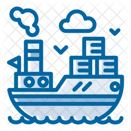 Ship Delivery  Icon