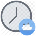 Ship Departure Time  Icon