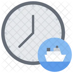 Ship Departure Time  Icon