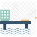 Ship drilling  Icon