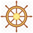 Ship Helm Ship Wheel Ship Steering Icon