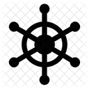 Ship Helm Ship Wheel Ship Steering Icon