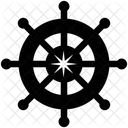 Ship Helm Ship Steering Ship Navigation Icon