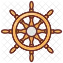 Ship Helm Steering Wheel Ship Steering Icon