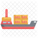 Ship Logistic Shipping Icon