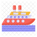 Watercraft Cruise Ship Icon