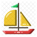 Ship Sailboat Sail Icon