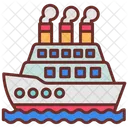 Ship Transport Ferry Icon