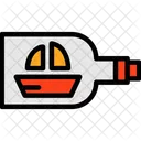 Ship in a bottle  Icon