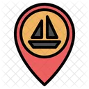 Ship Bay Placeholder Pin Pointer Gps Map Location Icon