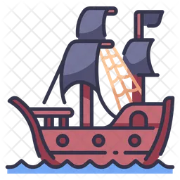 Ship Pirate  Icon