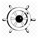 Ship Helm Ship Rudder Ship Steering Icon