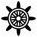 Ship steering wheel  Icon