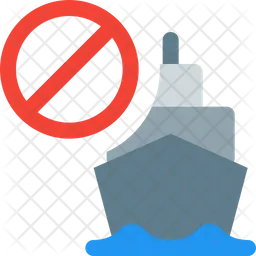 Ship Stop  Icon