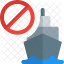 Ship Stop Ship Ban Forbidden Ship Icon