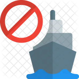 Ship Stop  Icon