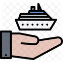 Ship Support Cruise Support Hand Icon