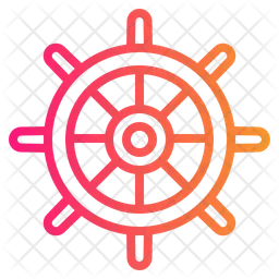 Ship wheel  Icon