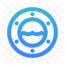 Ship Circle Simple Icon