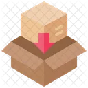 Shipment Merchandise Box Icon