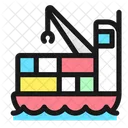 Shipment Cargo Boat  Icon