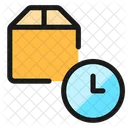 Shipment Clock Streamline Ultimate Icon