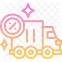 Shipment Logistics Delivery Truck Icon