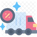 Shipment Logistics Delivery Truck Icon