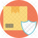Delivery Package Shield Icon