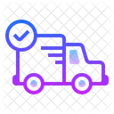 Shipped Transport Delivered Icon