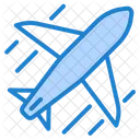 Shipped By Air Airplane Delivery Air Logistics Icon