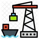 Port Ship Freighter Icon