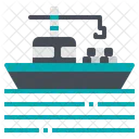 Boat Shipping Vehicle Icon
