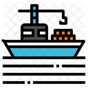 Shipping Boat Vehicle Icon