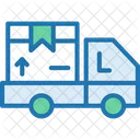 Shipping Courier Delivery Truck Icon