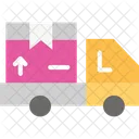 Shipping Courier Delivery Truck Icon