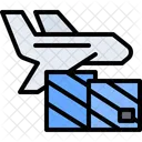 Plane Box Shipping Icon